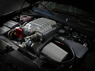 aFe Magnum FORCE Stage-2 Cold Air Intake (FRONT) w/ Pro DRY S: Dodge Challenger 6.2L Hellcat (19-23)