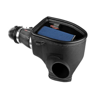 aFe Track Series Carbon Fiber Cold Air Intake (w/Pro 5R Filter): Dodge Challenger 6.2L (18-23)