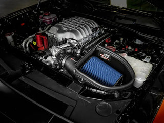 aFe Track Series Carbon Fiber Cold Air Intake (w/Pro 5R Filter): Dodge Challenger 6.2L (18-23)