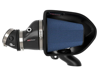 aFe Track Series Carbon Fiber Cold Air Intake (w/Pro 5R Filter): Dodge Challenger 6.2L (18-23)