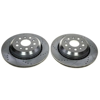 PowerStop Evolution D&S Zinc Plated Rear Rotors (REAR): Jeep Gladiator / Wrangler (18-26)