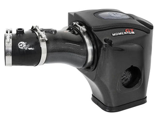 aFe Momentum Carbon Fiber Cold Air Intake (w/Dual Filter Media): Dodge Challenger / Charger 6.2L (15-16)