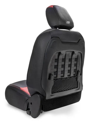 PRP Seats Front Seat Covers (PAIR): Jeep Wrangler JL / Gladiator JT 2018-2026 - Black/Red