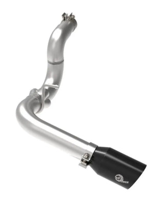 aFe Large Bore-HD DPF-Back Exhaust (Black Tip) (REAR): Jeep Wrangler 3.0L EcoDiesel (20-23)