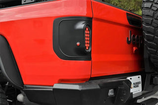 Rugged Ridge Flush Mount LED Tail Light Set (PAIR): Jeep Gladiator (18-26) - Black