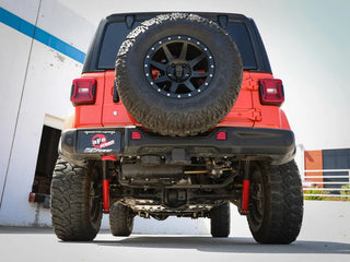 aFe Large Bore-HD Hi-Tuck DPF-Back Exhaust (REAR): Jeep Wrangler 3.0L EcoDiesel (20-21)