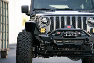 DV8 Offroad Spec Series Front Bumper: Fits Most Jeep Wrangler / Gladiator Models (2018-2026)
