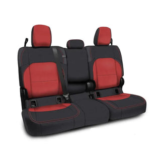 PRP Seats Rear Bench Cover (INTERIOR): Fits Jeep Wrangler / Gladiator (18-26) - Black/Red