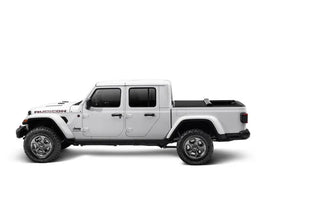 Rugged Ridge Armis Soft Rolling Bed Cover: Jeep Gladiator (18-26) - Matte Black Fabric