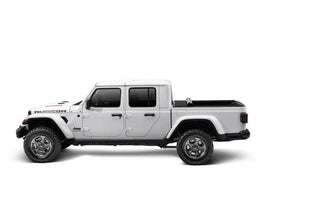 Rugged Ridge Armis Soft Rolling Bed Cover: Jeep Gladiator (18-26) - Matte Black Fabric