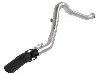 aFe Vulcan DPF-Back Hi-Tuck Exhaust (Black Tip) (REAR): Jeep Gladiator 3.0L EcoDiesel (21-23) - Black