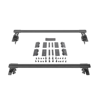 Go Rhino XRS Cross Bars Kit (OVER TRUCK BED): Jeep Gladiator (2018-2026) - Textured Black