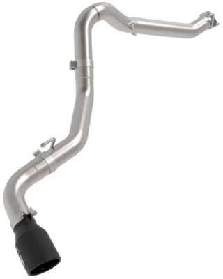 aFe Vulcan SS DPF-Back Exhaust (Black Tip) (REAR): Jeep Gladiator 3.0L EcoDiesel (21-25) - Black