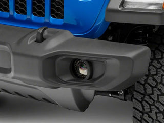 Raxiom Axial Nighthawk LED Fog Lights w/ DRL Halos: Fits Jeep Wrangler / Gladiator (07-26)