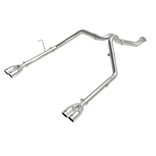 aFe Vulcan SS DPF-Back Exhaust (Polished Tips) (REAR): Jeep Gladiator 3.0L EcoDiesel (21-23)