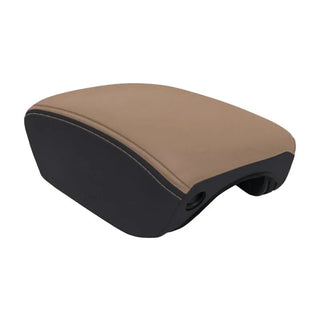 PRP Seats Center Console Cover: Jeep Wrangler JL / Gladiator JT (2018-2026) - Black/Tan