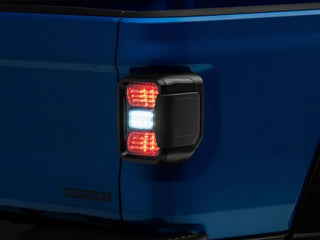 Raxiom Axial Series LED Tail Lights (REAR): Jeep Gladiator (18-26) - Black/Smoked