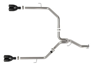 aFe Vulcan SS DPF-Back Exhaust (Black Tips): Jeep Gladiator 3.0L EcoDiesel (21-23)