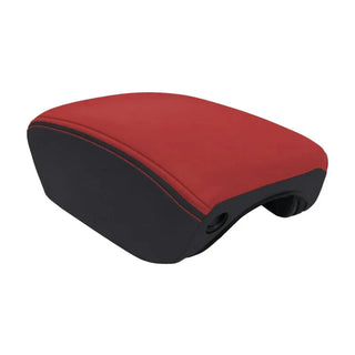 PRP Seats Center Console Cover: Jeep Wrangler JL / Gladiator JT (2018-2026) - Black/Red