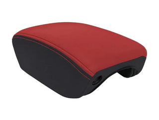 PRP Seats Center Console Cover: Jeep Wrangler JL / Gladiator JT (2018-2026) - Black/Red