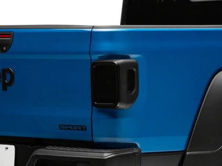 Raxiom LED Tail Lights Black Housing Smoked Lens: Fits Most Jeep Gladiator Models (2018-2026)