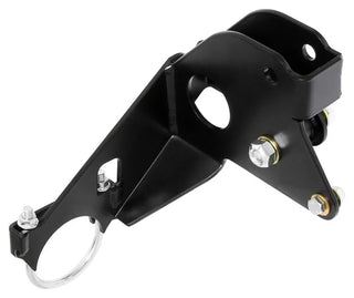 RockJock Geometry Correction Axle Bracket for Rear Trac Bar: Jeep Gladiator (18-26) - Black