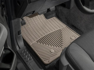 WeatherTech All-Weather Rear Rubber Mats: Fits Most Jeep Gladiator Models (2018-2026) - Tan