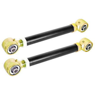 RockJock Adjustable Johnny Joint Rear Upper Control Arms Pair (REAR): Jeep Gladiator (18-26) - Black