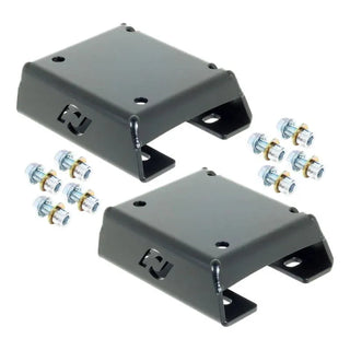 RockJock Rear Bump Stop Kit (REAR): Jeep Gladiator (18-26) w/ Hardware - Black