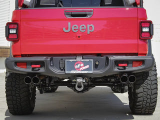 AFE Vulcan Cat-Back Exhaust System (w/Black Tips): Jeep Gladiator 3.6L V6 2020 - 2025