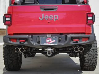 AFE Vulcan Cat-Back Exhaust System (w/Polished Tips): Jeep Gladiator 3.6L V6 2020 - 2025