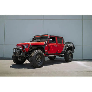 DV8 Offroad Powder Coated Hinge Mounted Step: Jeep Wrangler / Gladiator (2018-2026)