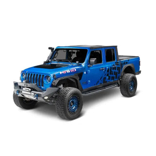 Rugged Ridge Fender Flare Delete Kit (F&R): Jeep Gladiator (18-26) w/ Mounting Hardware and LED