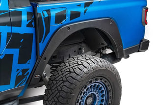 Rugged Ridge Fender Flare Delete Kit (F&R): Jeep Gladiator (18-26) w/ Mounting Hardware and LED