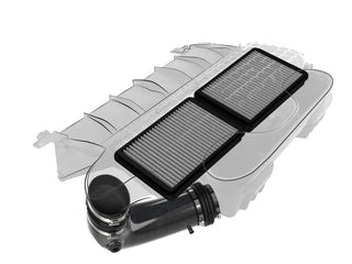 AFE Super Stock Carbon Fiber Induction System (w/Pro DRY S Filters): Ram 6.2L 1500 TRX 2021 - 2024
