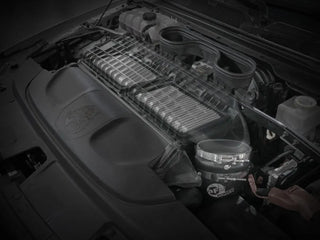 AFE Super Stock Carbon Fiber Induction System (w/Pro DRY S Filters): Ram 6.2L 1500 TRX 2021 - 2024