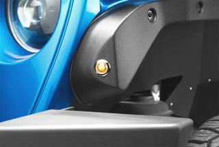 Rugged Ridge Fender Flare Delete Kit (F&R): Jeep Gladiator (18-26) w/ Mounting Hardware and LED