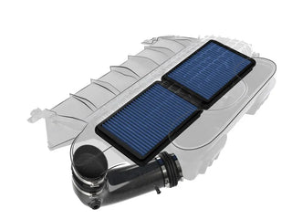 AFE Super Stock Carbon Fiber Induction System (w/Pro 5R Filters): Ram 6.2L 1500 TRX 2021 - 2024
