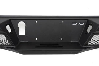 DV8 Offroad MTO Series Rear Bumper: Jeep Wrangler / Gladiator (18-26) - Black Powder Coat
