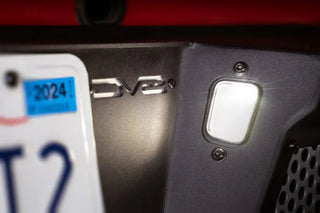 DV8 Offroad MTO Series Rear Bumper: Jeep Wrangler / Gladiator (18-26) - Black Powder Coat