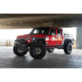 DV8 Offroad Slim Steel Fender Flares: Fits Most Jeep Wrangler / Gladiator Models (2018-2026)