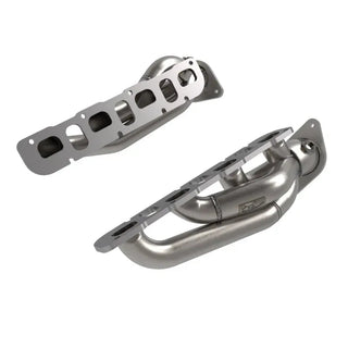 AFE Shorty Headers (Raw Finish): Jeep Wrangler Rubicon 6.4L 392 2021 - 2025