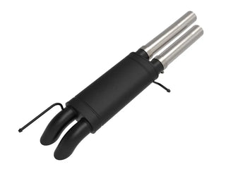 AFE ROCK BASHER Cat-Back Exhaust System: Jeep Wrangler Rubicon 6.4L 392 2021 - 2025