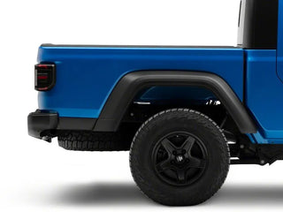Raxiom Axial Series LED Tail Lights: Fits Most Jeep Gladiator Models (2018-2026) - Black/Smoked