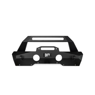 Body Armor 4x4 Orion Stubby Front Bumper: Jeep Wrangler / Gladiator (2018-2026) - Black Powder Coat