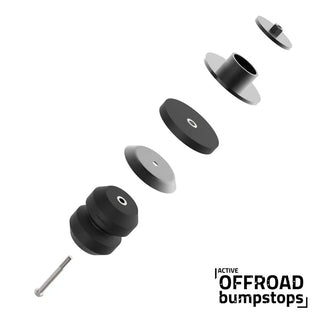 Timbren Rear Active Off-Road Bump Stops: Fits Most Jeep Gladiator Models (2018-2026)