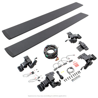 Go Rhino VoltStep Electric Running Board Kit (Textured Black): Jeep Gladiator (18-26)
