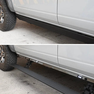 Go Rhino VoltStep Electric Running Board Kit (Textured Black): Jeep Gladiator (18-26)