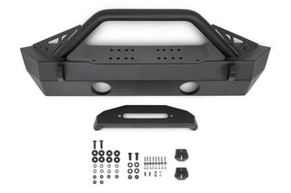 DV8 Offroad FS-15 Series Front Bumper (FRONT): Jeep Wrangler / Gladiator (2018-2026)