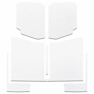 DEI Sound Deadening Boom Mat Headliner Kit 7-Piece: Jeep Gladiator (18-26) - White